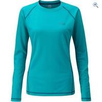 rab womens dryflo 120 long sleeve tee size 12 colour persian