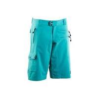 race face womens khyber baggy short light blue xs