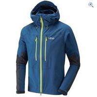 rab torque mens softshell jacket size s colour ink beluga