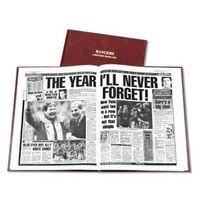 Rangers Football Newspaper Book