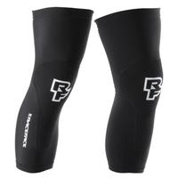 Race Face Charge Sub Zero Leg Guards - Black / White / XLarge