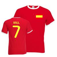 raul spain ringer tee red