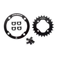 Race Face Narrow Wide Chainring (24 Tooth) with Bash Guard Chain Devices & Bash Guards
