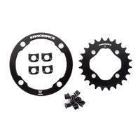 race face narrow wide chainring 24 tooth with bash guard chain devices ...