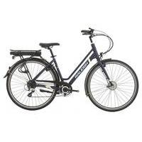 Raleigh Array E Lowstep Nexus 7 2017 Electric Hybrid Bike | Dark Blue - M