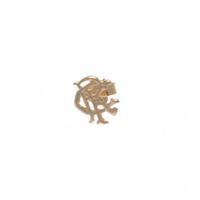 rangers fc 9ct gold earring