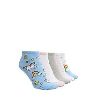 Rainbow Ankle Sock - 5 Pack