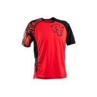 Race Face Indy Short Sleeve Jersey | Red/Black - L