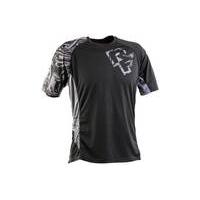 Race Face Indy Short Sleeve Jersey | Black/Grey - M