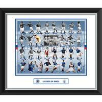 Rangers F.C. Legends Of Ibrox Double Mounted Print