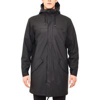 Rains Alpine Jacket Black men\'s Windbreakers in black