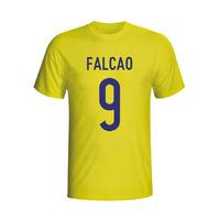 radamel falcao colombia hero t shirt yellow