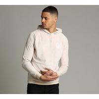 raglan suede overhead hooded top