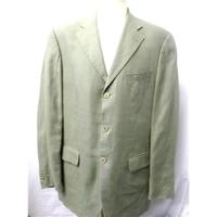 racing green size l green single breasted jacket