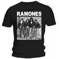Ramones 1st Album Mens Black T Shirt: Large