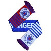 rangers word mark scarf multi colour one size