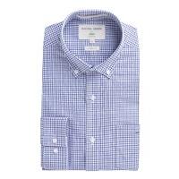 Racing Green Blue Check Tailored Fit Shirt 16 Blue