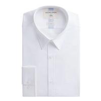 Racing Green White Textured Tailored Fit Shirt 18 White