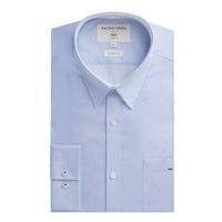 Racing Green Ditsy Print Tailored Fit Shirt 16.5 White
