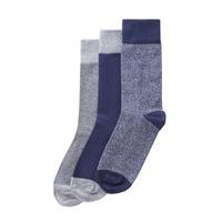 racing green 3 pack blue grey mouline socks ns navy