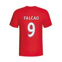 radamel falcao man utd hero t shirt red kids