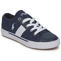 ralph lauren randall boyss childrens shoes trainers in blue