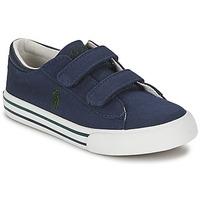 ralph lauren harrison ez boyss childrens shoes trainers in blue