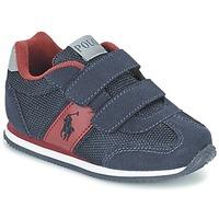 ralph lauren zuma ez boyss childrens shoes trainers in blue