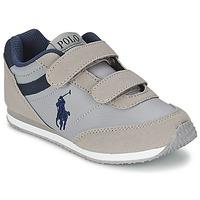 Ralph Lauren DART EZ girls\'s Children\'s Shoes (Trainers) in grey