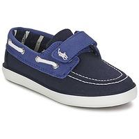 ralph lauren sander ez boyss childrens boat shoes in blue