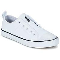 Ralph Lauren RYLAND boys\'s Children\'s Shoes (Trainers) in white
