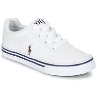 Ralph Lauren HANFORD boys\'s Children\'s Shoes (Trainers) in white