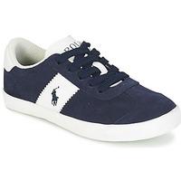 ralph lauren swift boyss childrens shoes trainers in blue