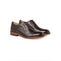 racing green brown brogue shoe 8 brown