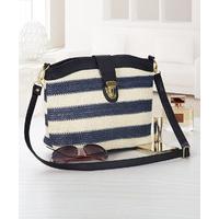 Raffia Stripe Bag