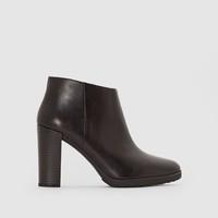 Raphal Heeled Leather Ankle Boots