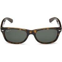 ray ban new wayfarer sunglasses rb2132 90258 havana polarised crystal  ...