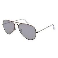 Ray-ban Aviator Sunglasses Rb3025 029/ P2 Matte Gunmetal/ Polarised Grey