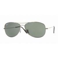 Ray-ban Cockpit Sunglasses Rb3362 004/58 Gunmetal/ Polarised Green