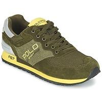 ralph lauren slaton polo mens shoes trainers in green