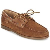 Ralph Lauren BIENNE II men\'s Boat Shoes in brown