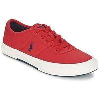 Ralph Lauren TYRIAN men\'s Shoes (Trainers) in red