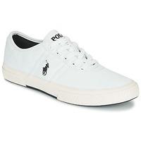Ralph Lauren TYRIAN men\'s Shoes (Trainers) in white
