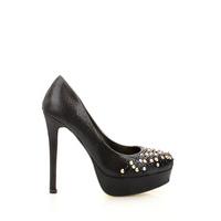 rainbow rhinestones spike stud shoes