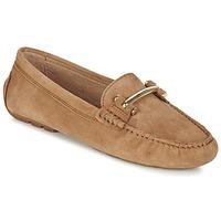 ralph lauren caliana womens loafers casual shoes in brown