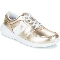 Ralph Lauren JAY SNEAKERS ATHLETIC SHOE women\'s Shoes (Trainers) in gold