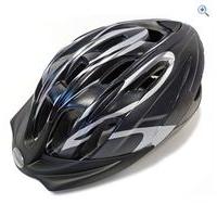 raleigh infusion cycling helmet blacksilver size l colour black silver
