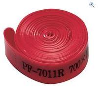 Raleigh Polyurethane 700c Wheel Rim Tape Pair - Colour: Red
