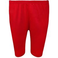 Rachelle Basic Jersey Cycling Shorts - Red