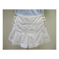 Ralph Lauren Cream Pleated Cotton Mini Skirt Ralph Lauren - Cream / ivory - Mini skirt
